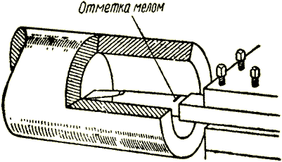 Подрезание внутреннего торца