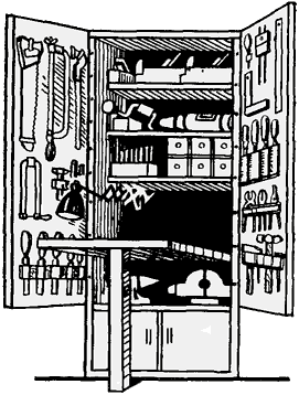 Шкафчик для инструмента